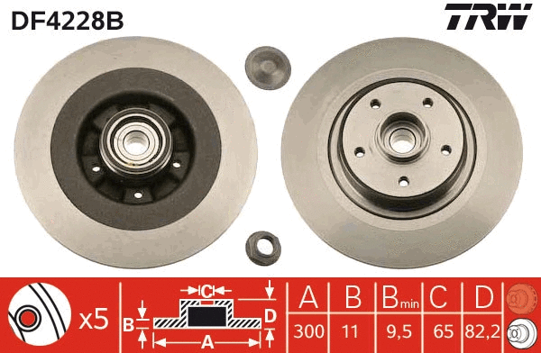 Brake Disc (DF4228BS)