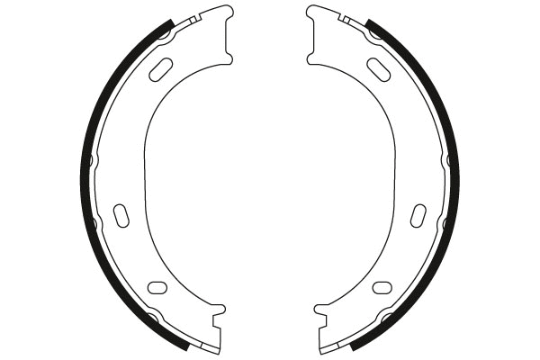 Brake Shoe Set, parking brake