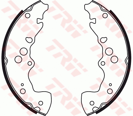 Brake Shoe Set (GS8773)