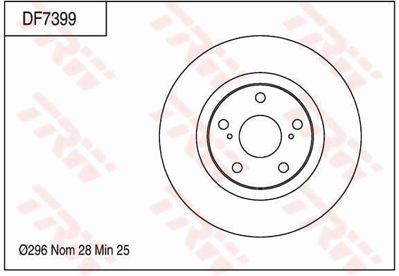 Brake Disc (DF7399)