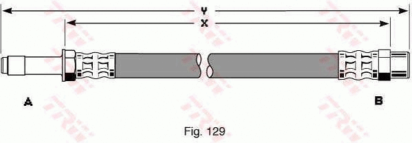 Brake Hose (PHB255)