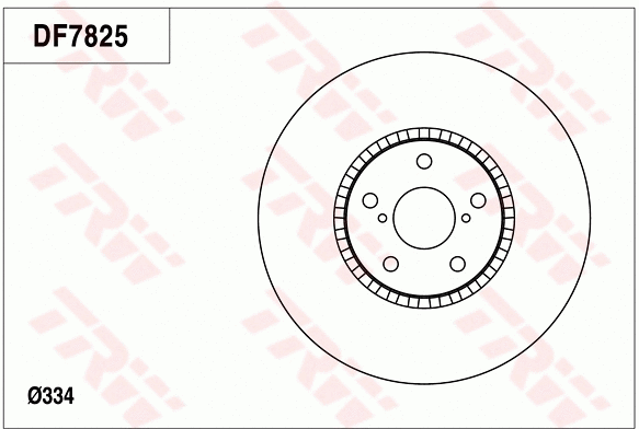 Brake Disc (DF7825)