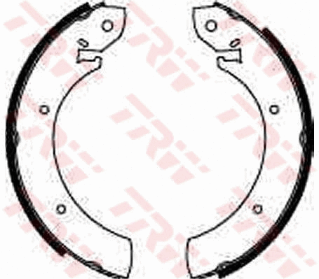 Brake Shoe Set (GS6250)