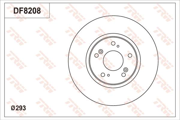 Brake Disc (DF8208S)