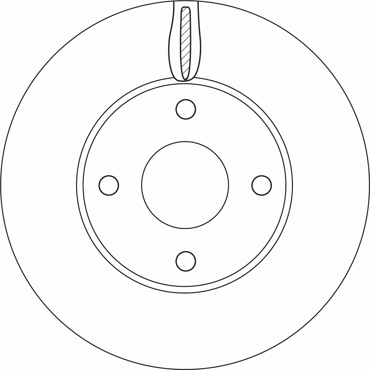 Brake Disc (DF6593)