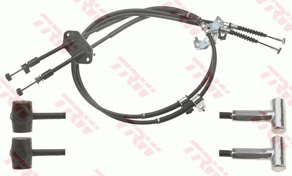 Cable Pull, parking brake (GCH743)