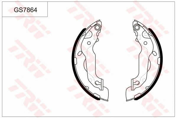 Brake Shoe Set (GS7864)