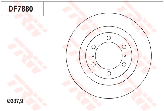 Brake Disc (DF7880S)