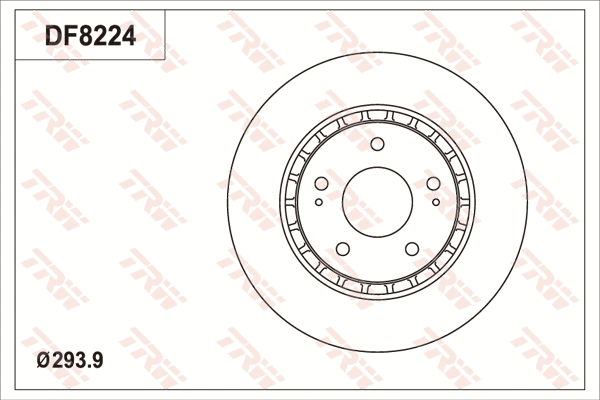Brake Disc (DF8224S)