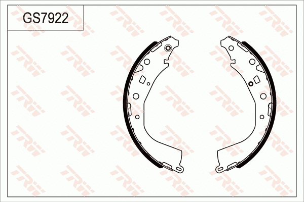Brake Shoe Set (GS7922)
