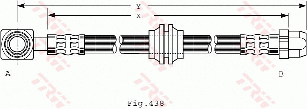 Brake Hose (PHD485)