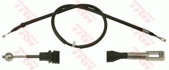 Cable Pull, parking brake (GCH1934)