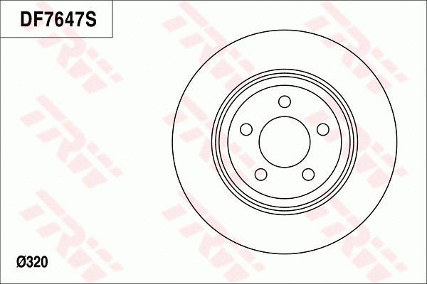Brake Disc (DF7647)