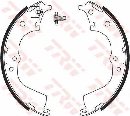 Brake Shoe Set (GS8693)