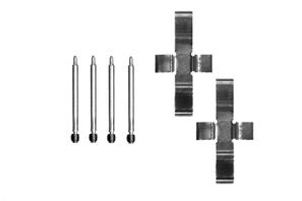 Accessory Kit, disc brake pad (PFK168)