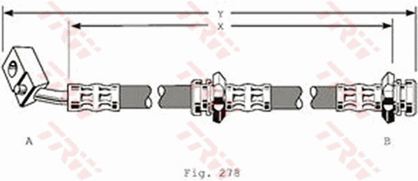 Brake Hose (PHD158)
