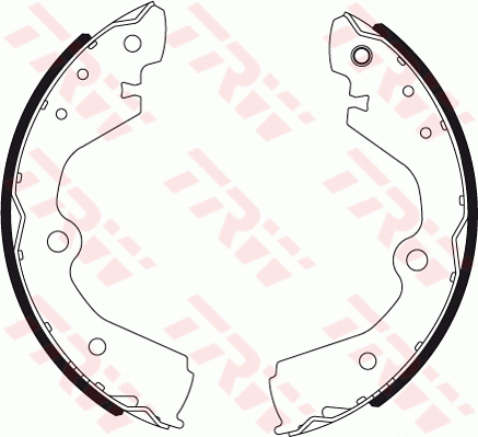 Brake Shoe Set (GS7038)