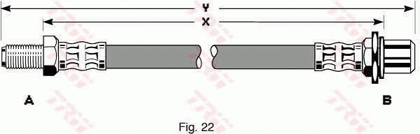 Brake Hose (PHB199)