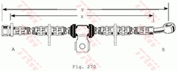 Brake Hose (PHD189)