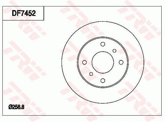Brake Disc (DF7452)