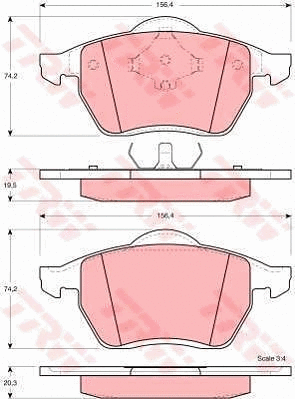 Brake Kit, disc brake (GTD1118)
