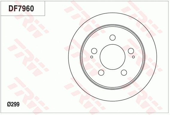 Brake Disc (DF7960)