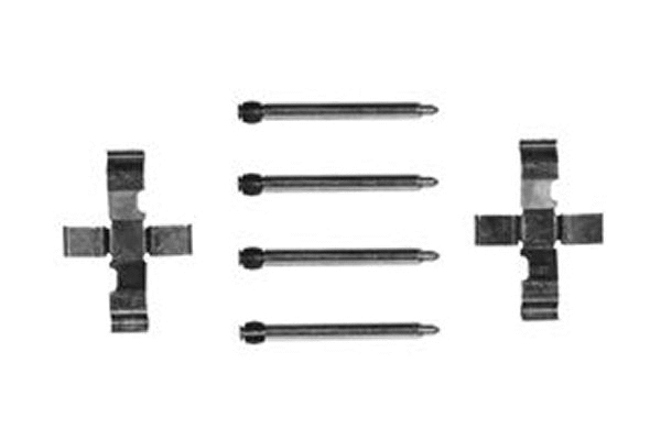 Accessory Kit, disc brake pad (PFK245)