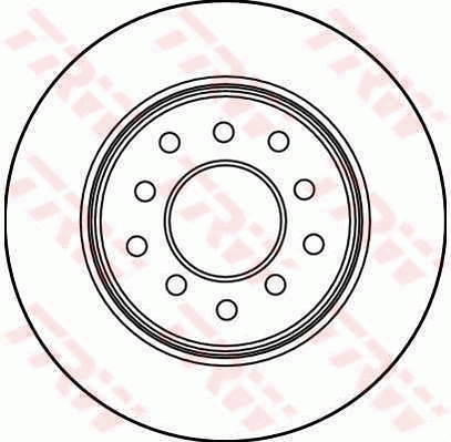 Brake Disc (DF1617)