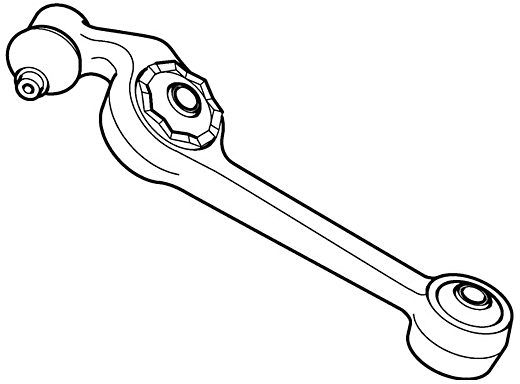 Control/Trailing Arm, wheel suspension (JTC286)