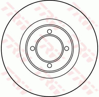 Brake Disc (DF1858)