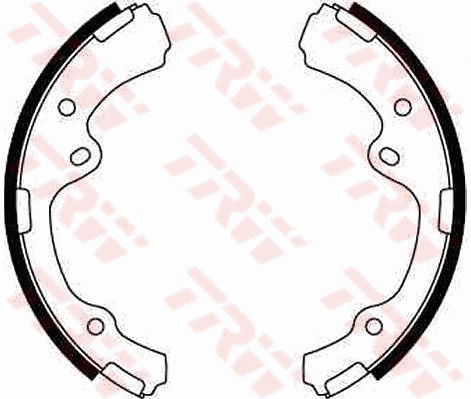 Brake Shoe Set (GS8143)