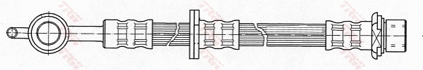 Brake Hose (PHD502)