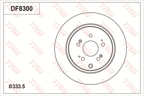 Brake Disc (DF8300S)
