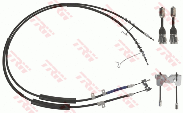 Cable Pull, parking brake (GCH615)