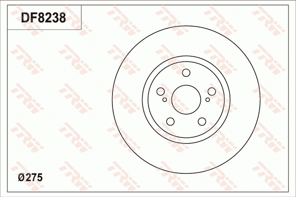 Brake Disc (DF8238)