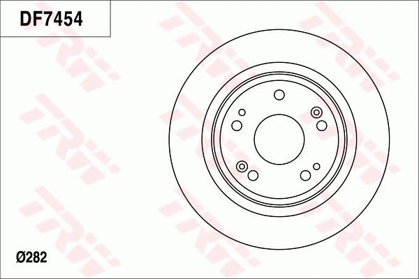 Brake Disc (DF7454)