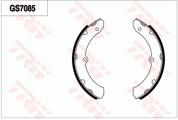 Brake Shoe Set (GS7085)