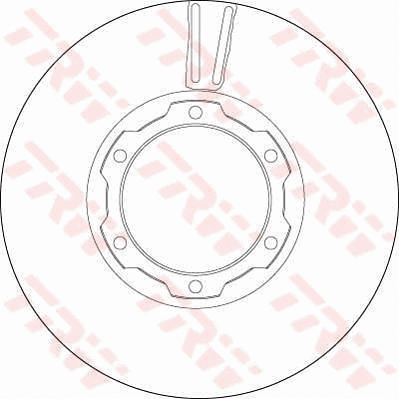 Brake Disc (DF4145)