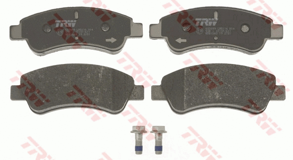 Brake Pad Set, disc brake (GDB1563)