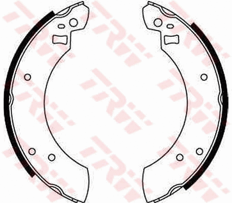 Brake Shoe Set (GS6125)