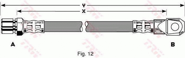 Brake Hose (PHD260)