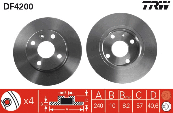 Brake Disc (DF4200)