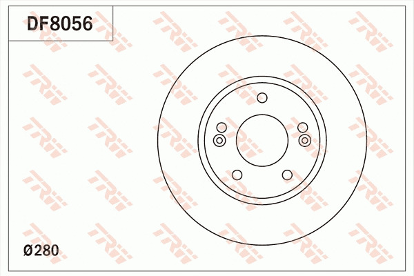 Brake Disc (DF8056)