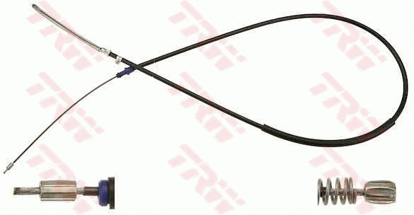 Cable Pull, parking brake (GCH1697)