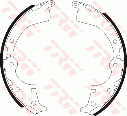 Brake Shoe Set (GS7334)