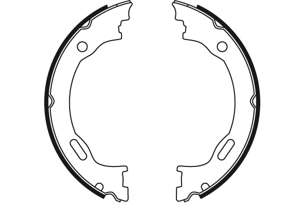 Brake Shoe Set, parking brake