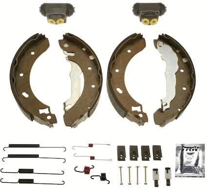 Brake Shoe Set (BK1660)