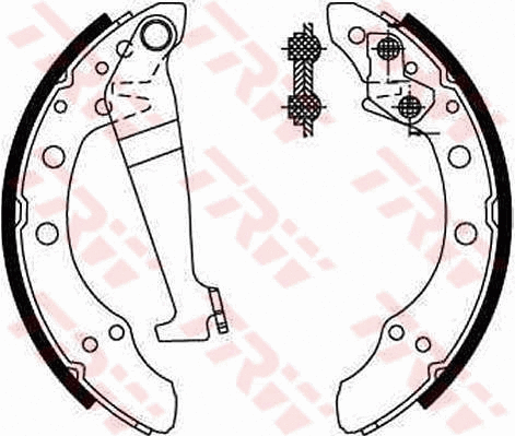 Brake Shoe Set (GS8092)