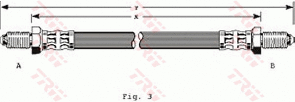 Brake Hose (PHC128)