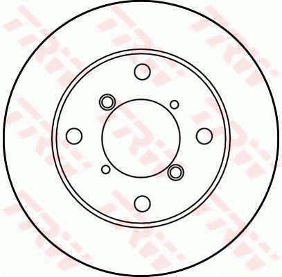 Brake Disc (DF2710)